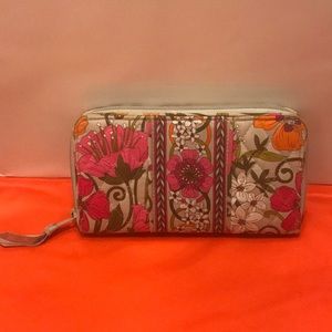 Vera Bradley Zip Around Wallet